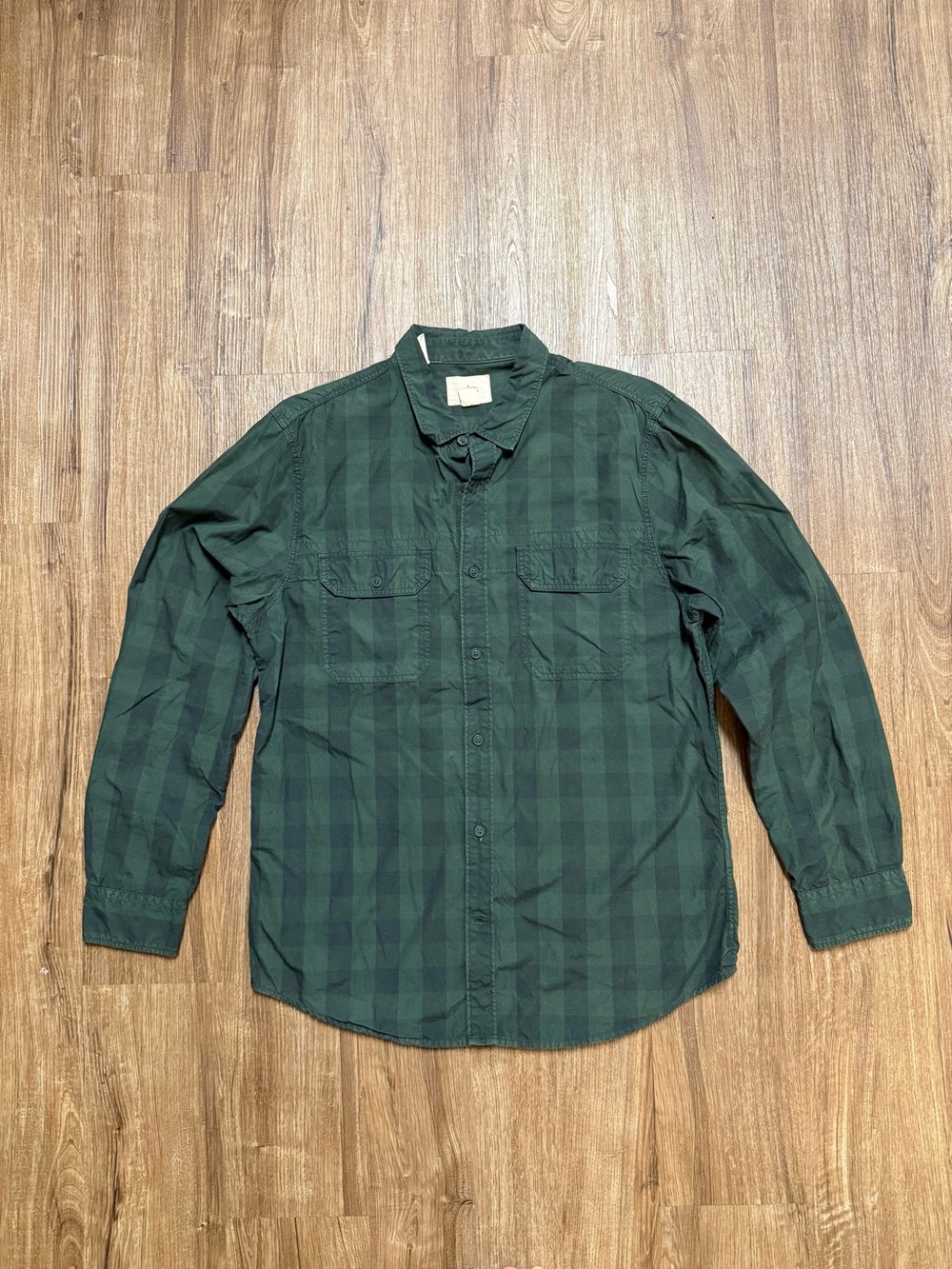 Dockers Men's Plaid Button-Up Shirt